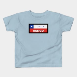 Rengo City in Chilean Flag Kids T-Shirt